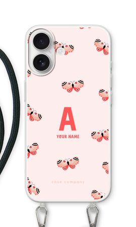 Rosy Butterflies Monogram