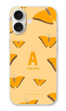 Amber Butterflies Monogram