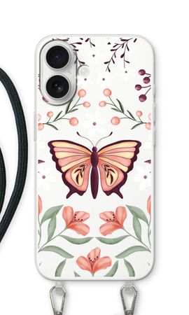 Butterfly in a floral world