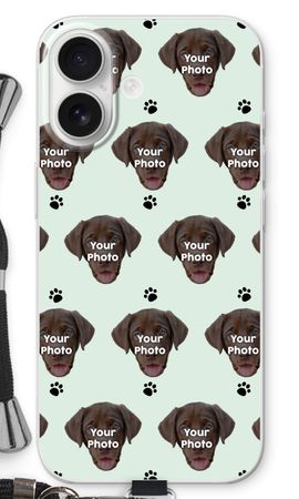 Personalisiertes Gesicht - Katze oder Hund