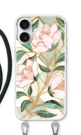 Fiore in vetro colorato arancione