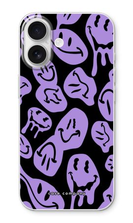 Melting Smiley - Purple