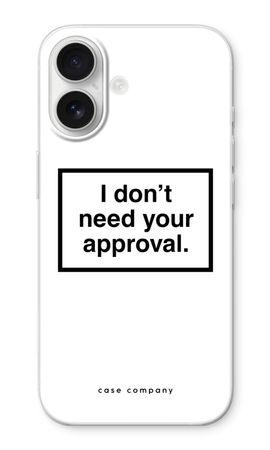 Don't need approval