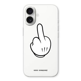 Middle finger white