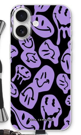 Melting Smiley - Purple