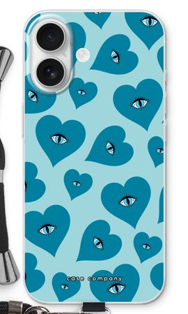 Blue heart eyes