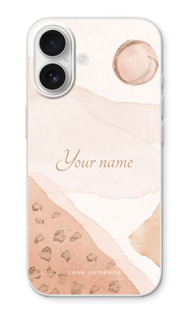 Gold Spots Namecase - Blush