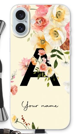 Flirty Flowers Monogram