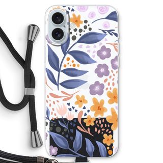 Flowers with blue leaves