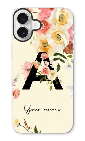 Flirty Flowers Monogram