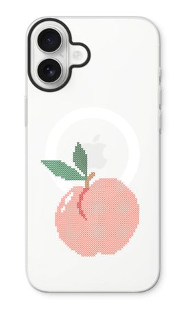 Stitched Peach