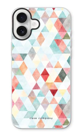 Coloured triangles pastel