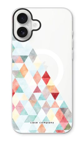 Coloured triangles pastel