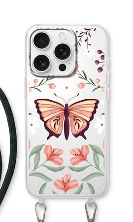 Butterfly in a floral world