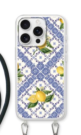 Blue tiles and lemons