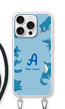 Playful Dogs Monogram