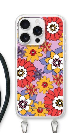 Retro Flowers - Purple