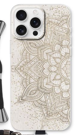 Boho golden mandala