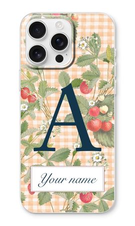 Monogram Strawberries