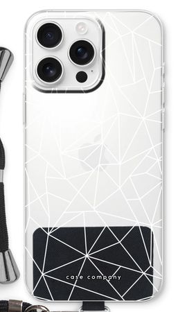 Geometric lines white