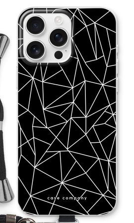 Geometric lines white