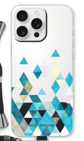 Coloured triangles blue