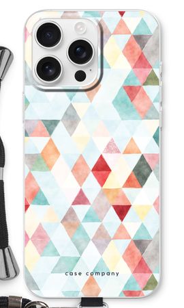 Coloured triangles pastel
