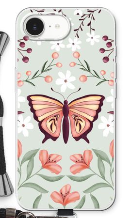 Butterfly in a floral world