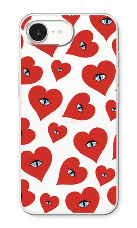 Occhi a cuore rossi