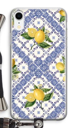 Blue tiles and lemons