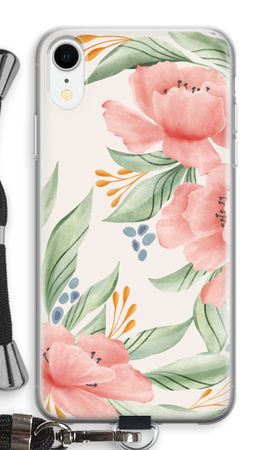 Fleurs roses douces