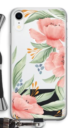 Fleurs roses douces