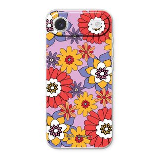 Retro Flowers - Purple