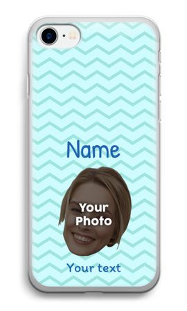 Personalized Face - Stripes Pattern