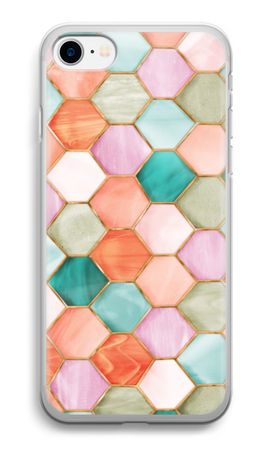 Hexagons in stained glass