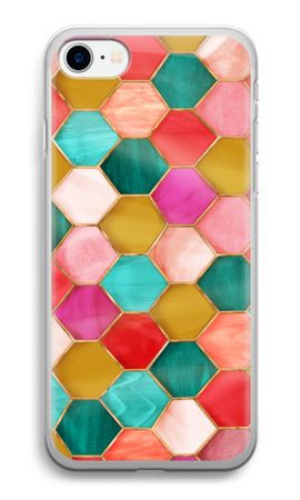 Hexagons in stained glass