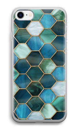 Hexagons in stained glass