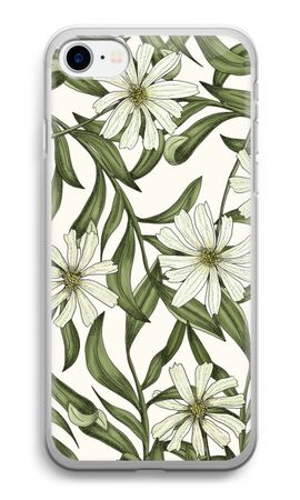 White flower pattern