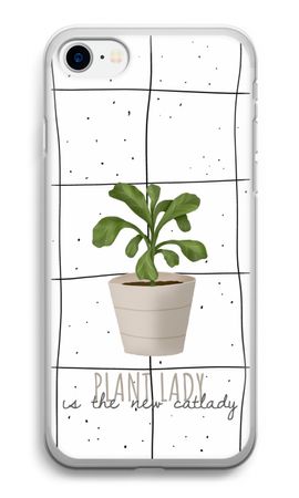 Houseplant on windowpane