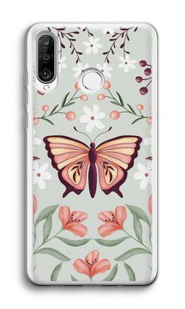 Butterfly in a floral world