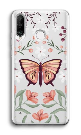 Butterfly in a floral world