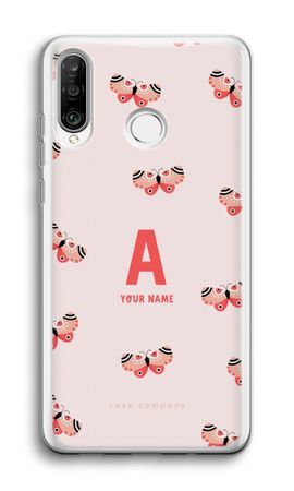 Rosy Butterflies Monogram