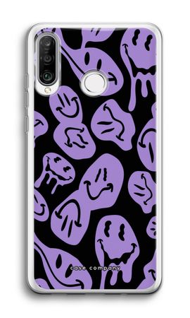 Melting Smiley - Purple