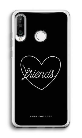 Friends heart black
