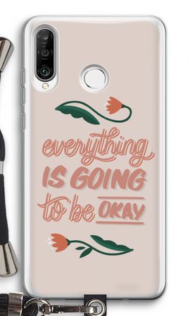 Optimistic flower girl