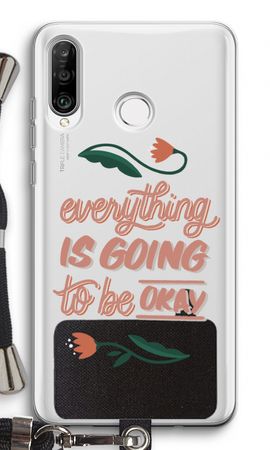 Optimistic flower girl