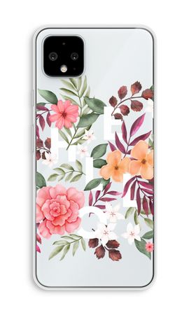 Hello in flowers