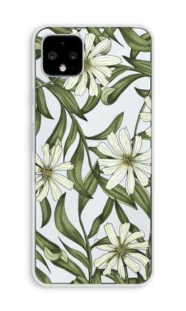 White flower pattern