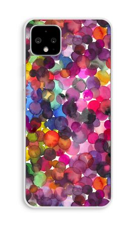 Puntos de acuarela superpuestos