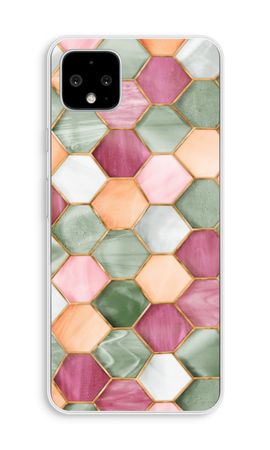 Hexagons in stained glass